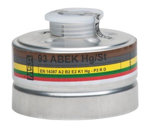Filtropochłaniacz 93 ABEK Hg/St firmy MSA